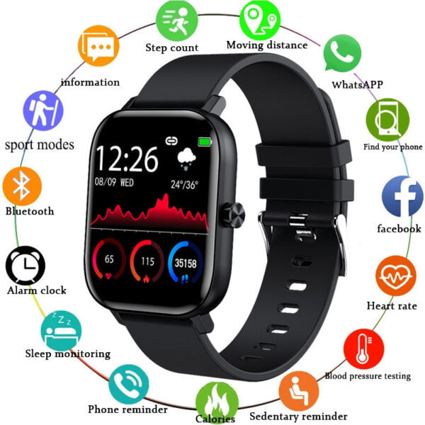 Unisexe Montre Smart Watch Montre Étanche Intelligent