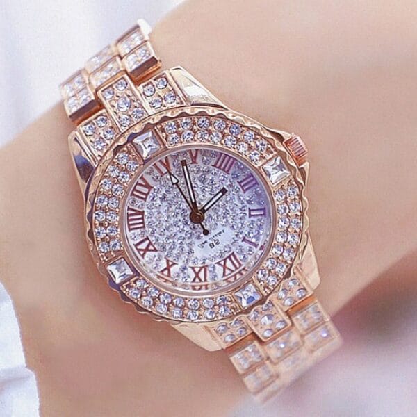 Montre femme Bee Sister Full Diamond - Éclat et élégance