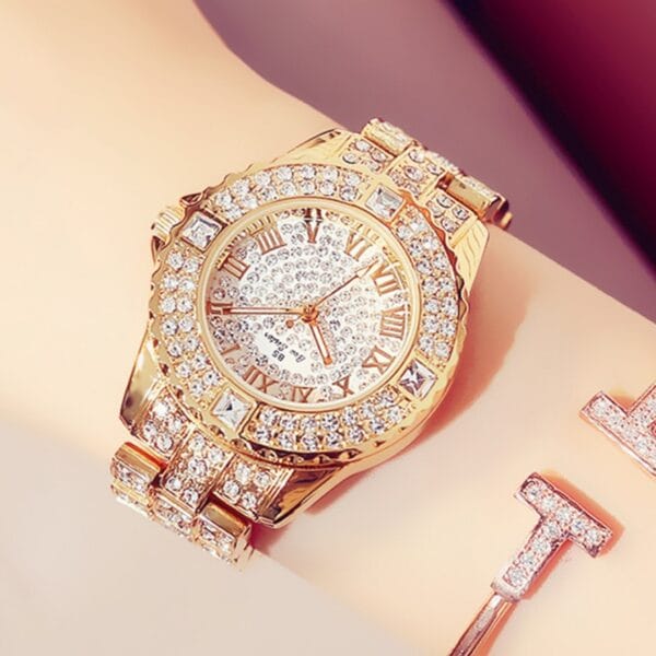 Montre femme Bee Sister Full Diamond - Éclat et élégance