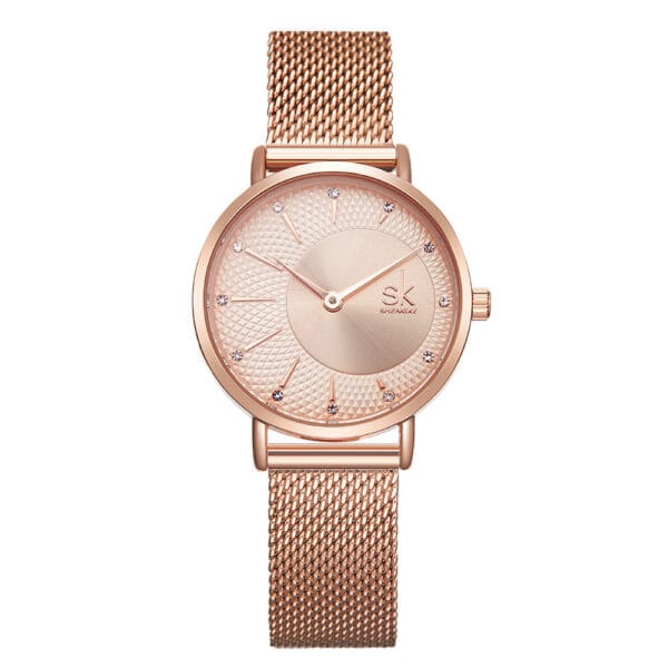 Montre femme ShengKe MIYOTA, cadran diamant