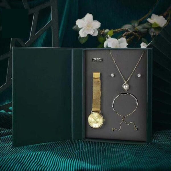 Coffret montre femme IBSO – Élégance et bijoux scintillants